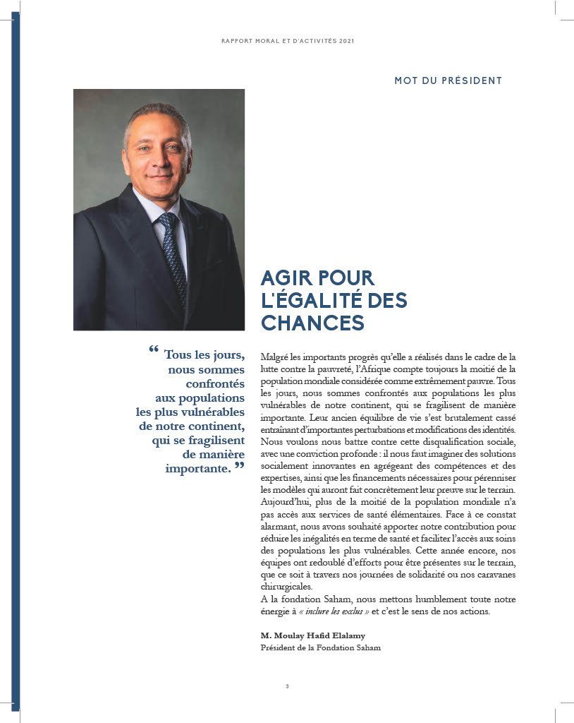 Conception et impression d’un livre moral pour la Fondation Saham