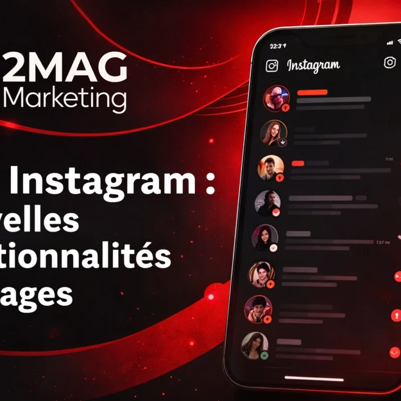 DMs Instagram : nouvelles fonctionnalités et usages